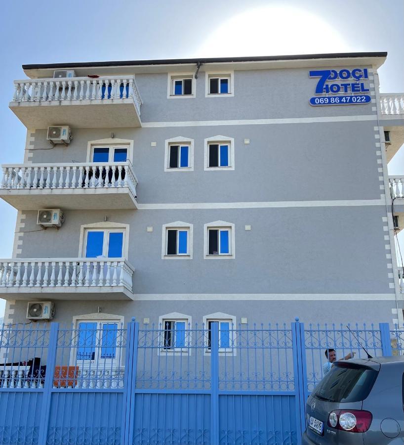 Doci Seven Hotel Velipojë Exteriör bild